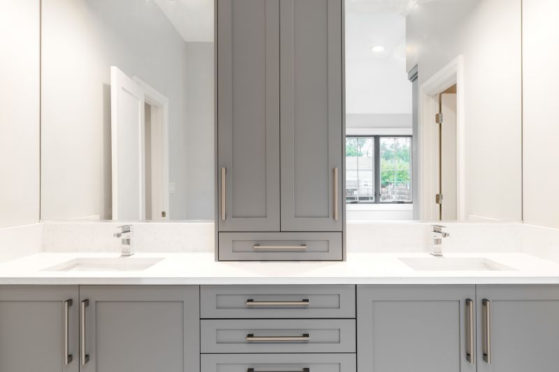 Custom cabinetry with soft-close features